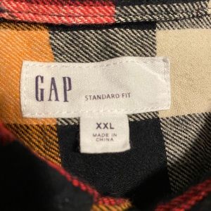 Gap plaid flannel 2xl